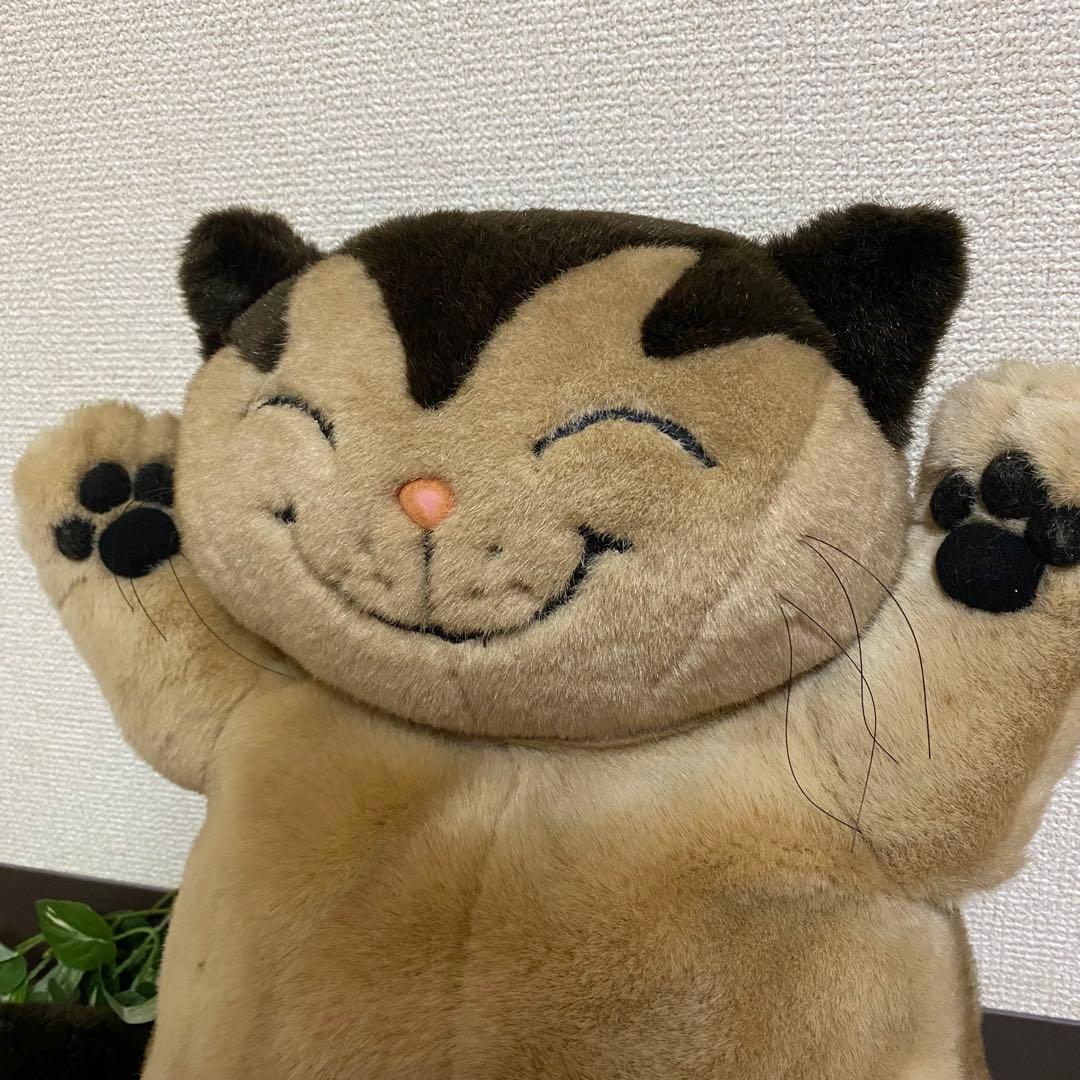 【激レア】　猫のヤーコプぬいぐるみ　猫ヴィンテージ　セキグチ　昭和レトロ 大きい