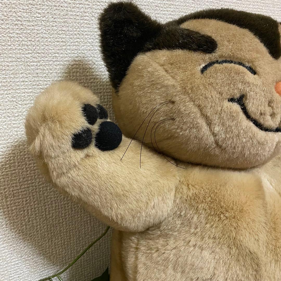 【激レア】　猫のヤーコプぬいぐるみ　猫ヴィンテージ　セキグチ　昭和レトロ 大きい