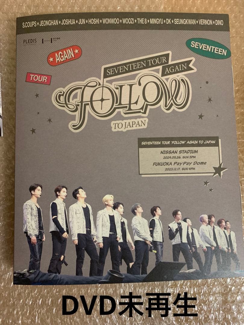 ミュージック SEVENTEEN TOUR AGAIN FOLLOW TO JAPAN DVD