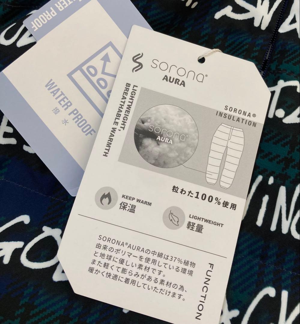 新品 パーリーゲイツ ジャックバニー リバーシブル中綿ベスト(4)サイズM/紺