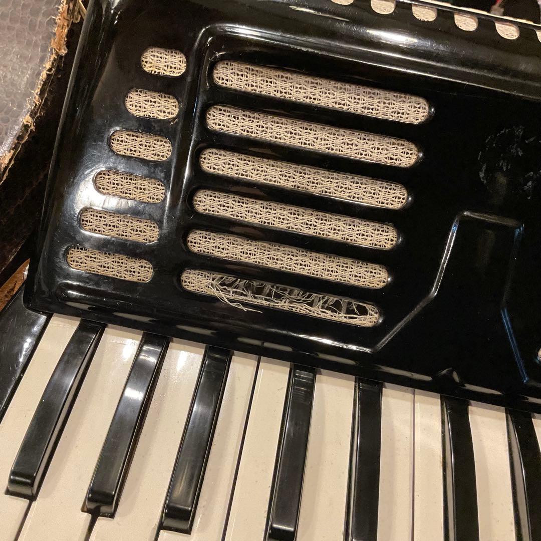 YAMAHA ヤマハ アコーディオン 25鍵盤 BLACK ブラック 黒 レトロ