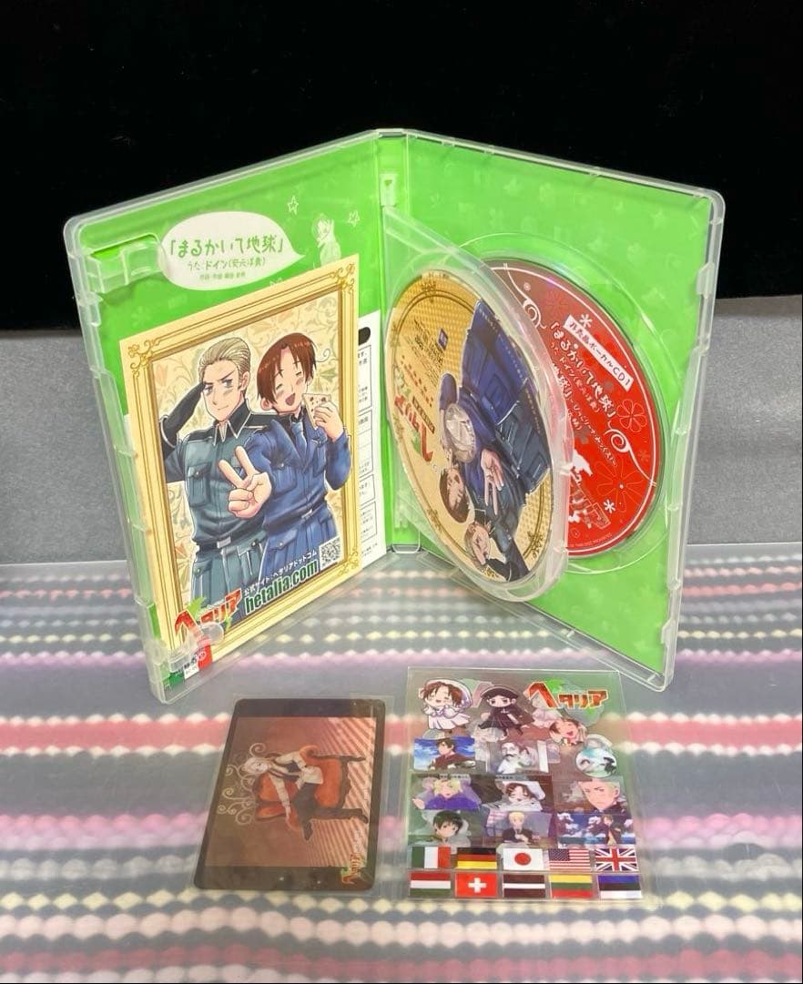 ☆新品カード付き☆ ヘタリア DVD 初回限定版 全巻 axis powers