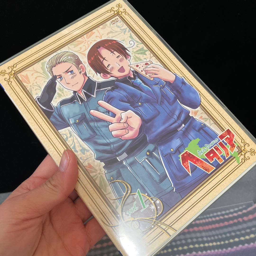 ☆新品カード付き☆ ヘタリア DVD 初回限定版 全巻 axis powers