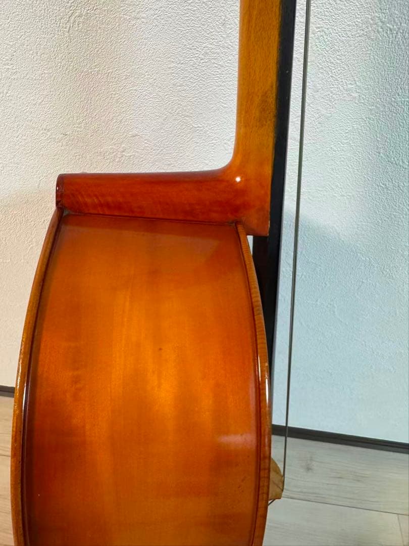 suzuki-1887-4/4NO：72チェロ 4本弦 ハート型ブリッジ