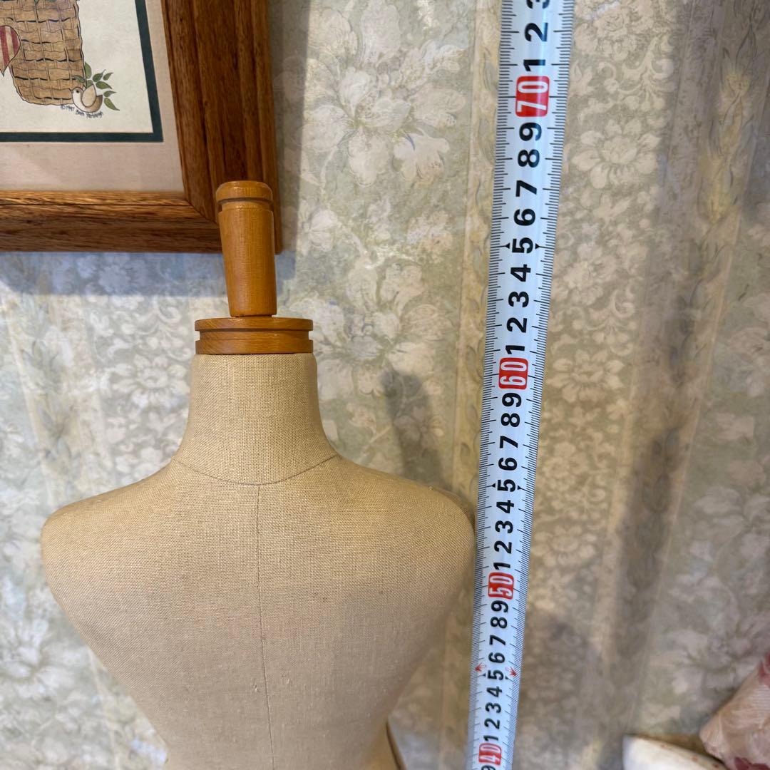 ヴィンテージドールトルソーとアンティークレースドールドレスのセット