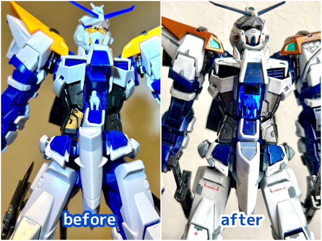 MGアストレイブルーフレームセカンドリバイ & FM ソードカラミティ セット