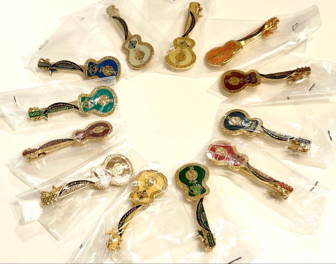 【新品】Hard Rock Cafe ハードロックカフェ ピンズ 12個セット