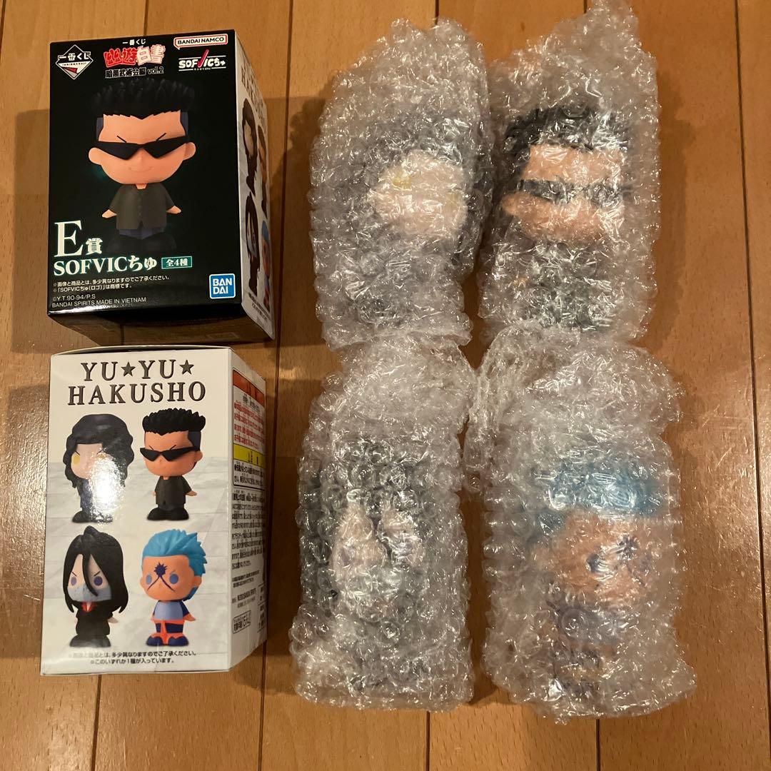 一番くじ　幽遊白書⭐️フルコンプ⭐️A〜E賞・ラストワン賞フィギュア計29点セット①