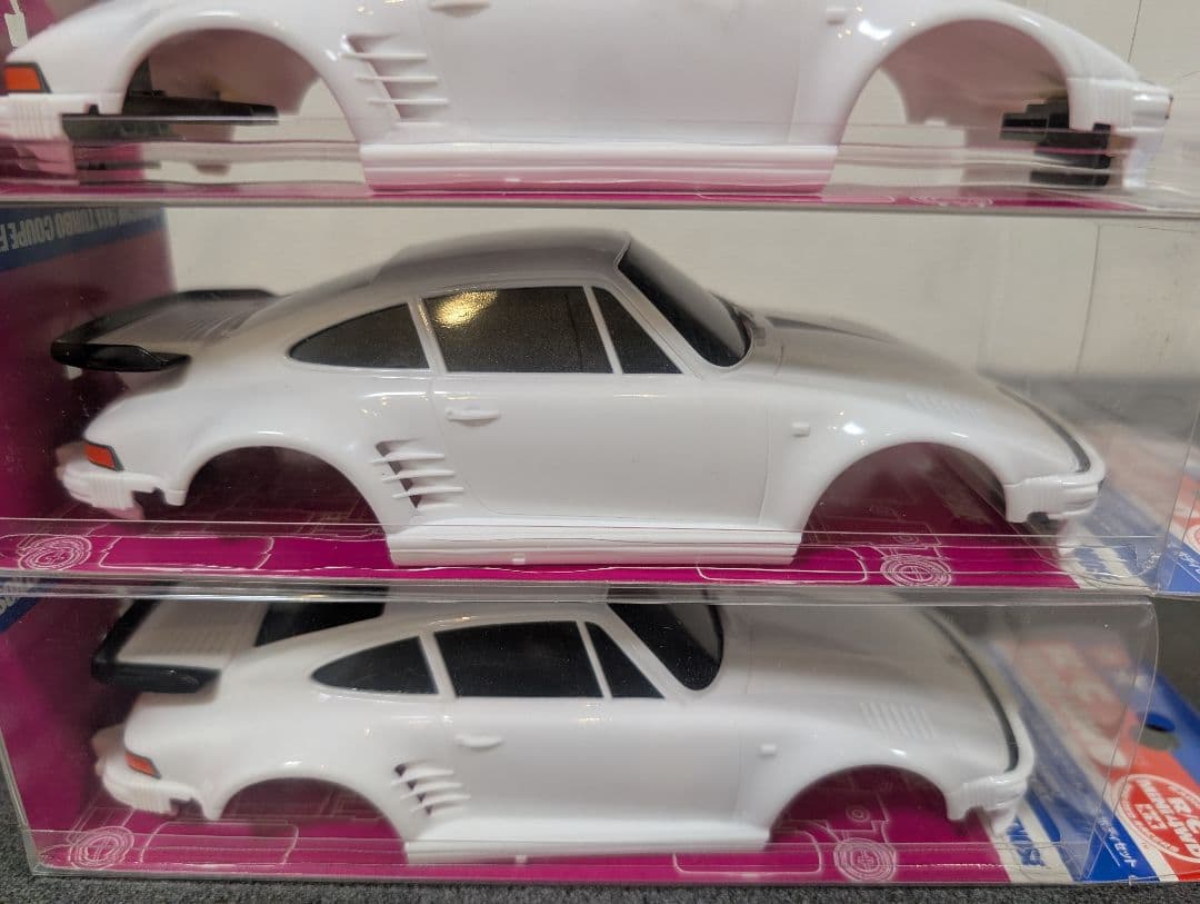 R/C MINI 4WD ポルシェ911 ボディ 3個セット