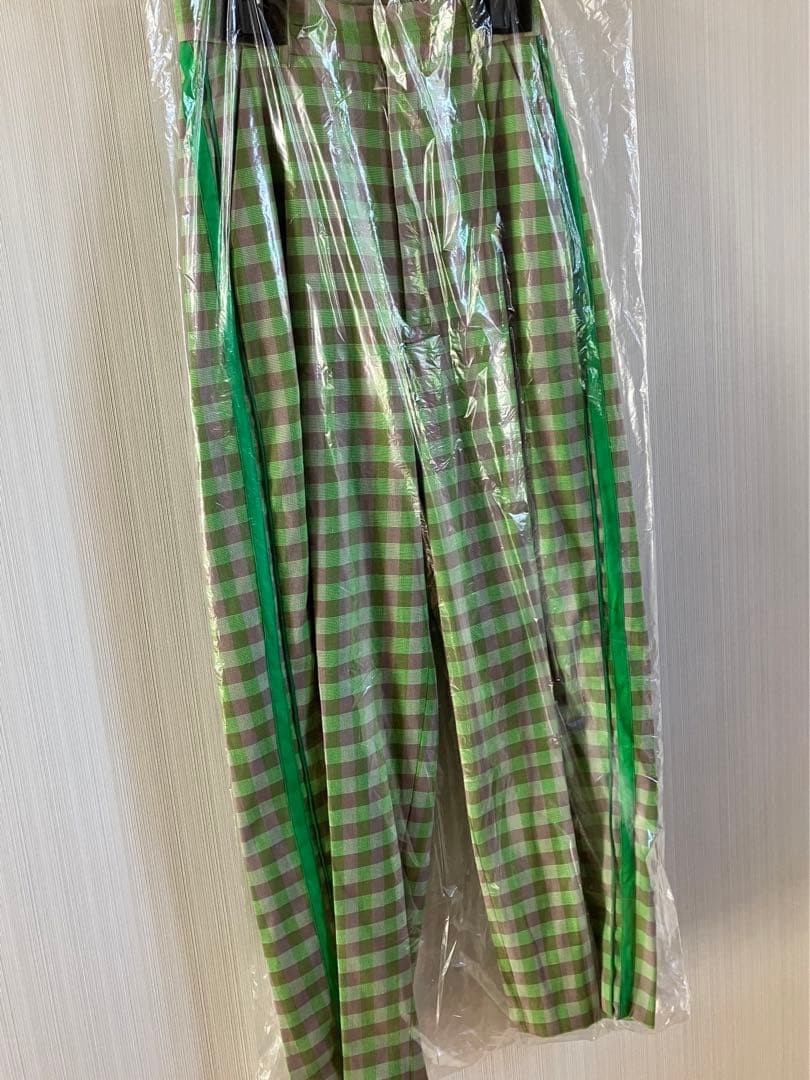 メゾンスペシャル、サイドラインチェックパンツYOASOBI ￼ ZOZOTOWN