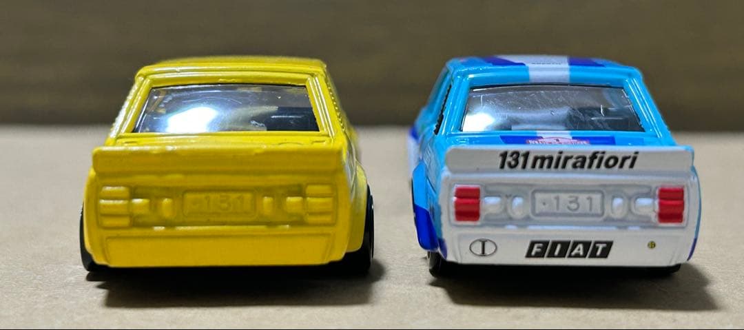 トミカ フィアット131アバルトラリー 2台セット