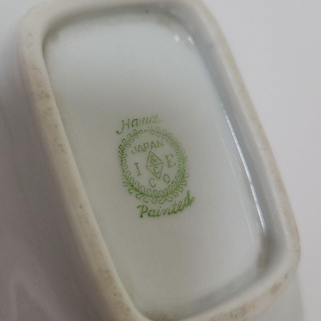 ハンドペイント 輸出用 アンティーク 豆皿 金モール オールドノリタケ風