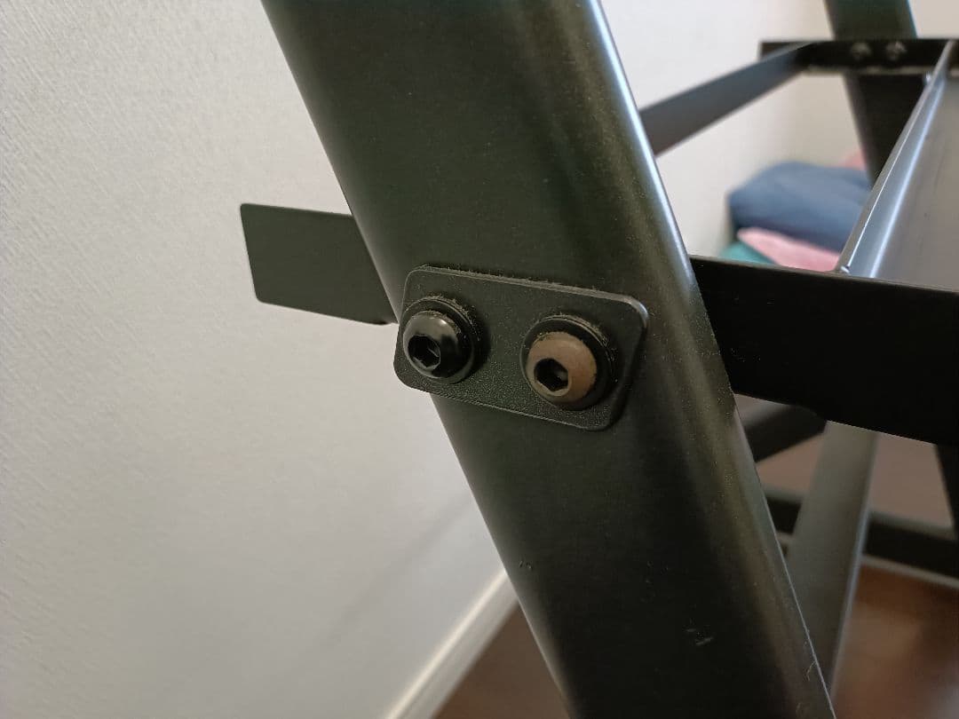 【発送不可・栃木県直接引取り限定】CAPダンベル10本ラック付き