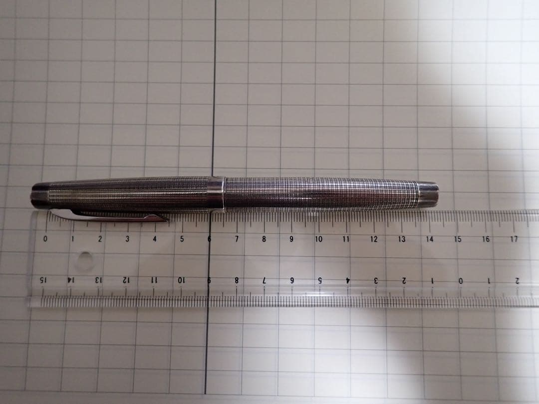 プラチナ万年筆｜プラチナ・プラチナ｜1stモデル｜F（細字｜スターリングシルバー