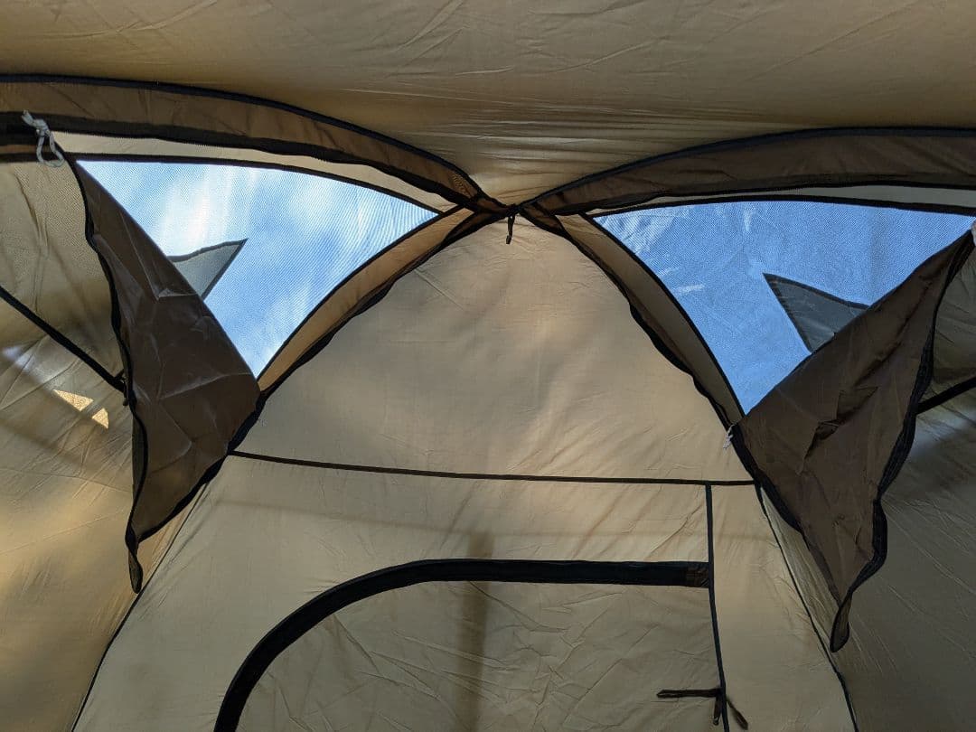 WHOLE EARTH　アースドーム240　グランドシート、フロアマット付