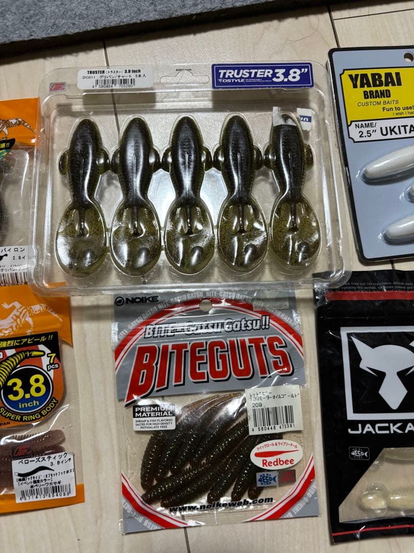 ★バス ワーム、ルアー、セット まとめ売り★