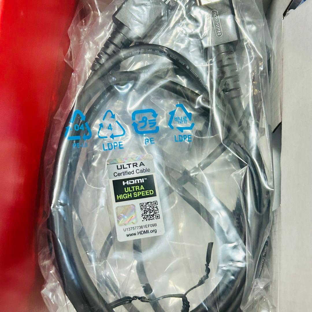 【新品】Nintendo Switch HAC-001 マリオ レッド×ブルー