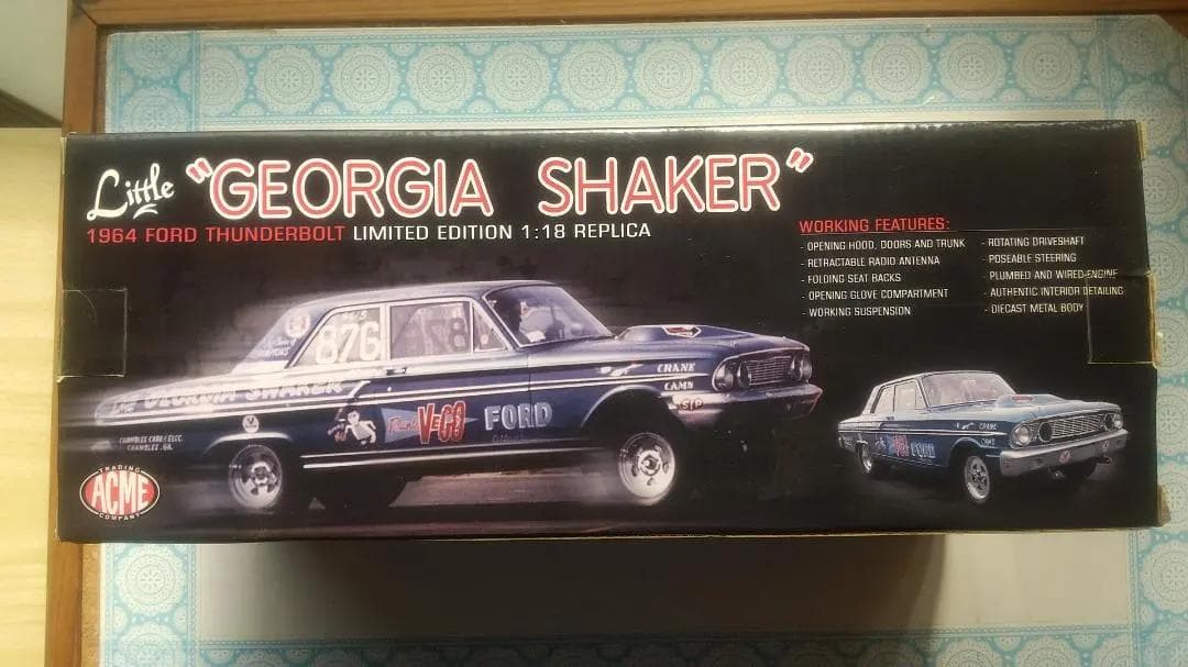 アクメ 1964 フォード サンダーボルト 1/18【新品】★激レア絶版