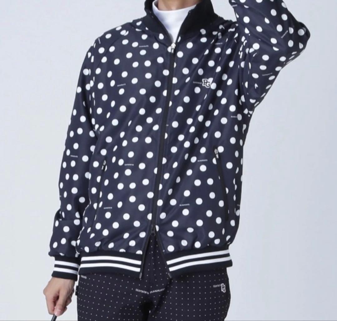 新品 パーリーゲイツ タフレックス×サーモトロン ブルゾン(6)サイズLL/紺