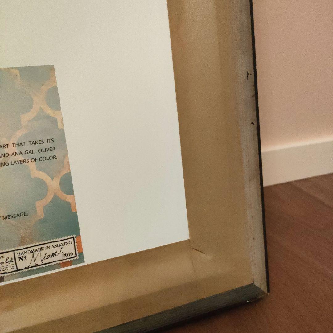 【限定品】オリバーガル Chandelier 1996 ブループリント金箔アート