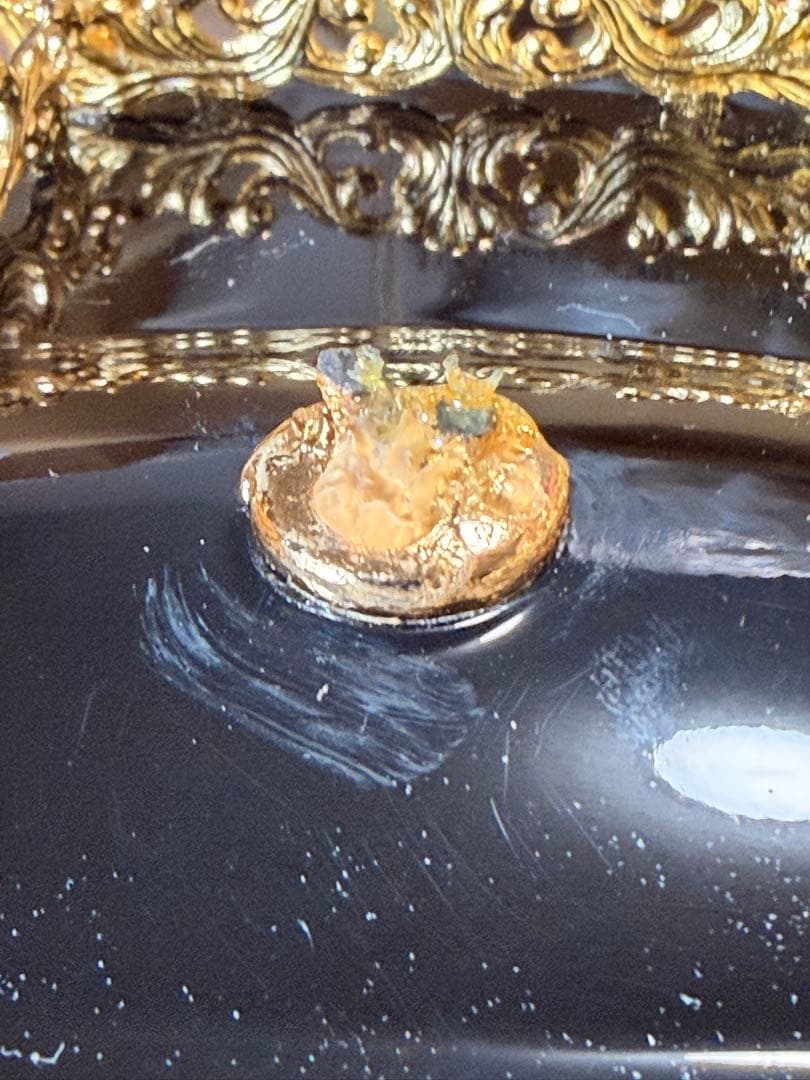 #天皇陛下の御料馬車 御料儀装車一号 模型 ガラスケース付き