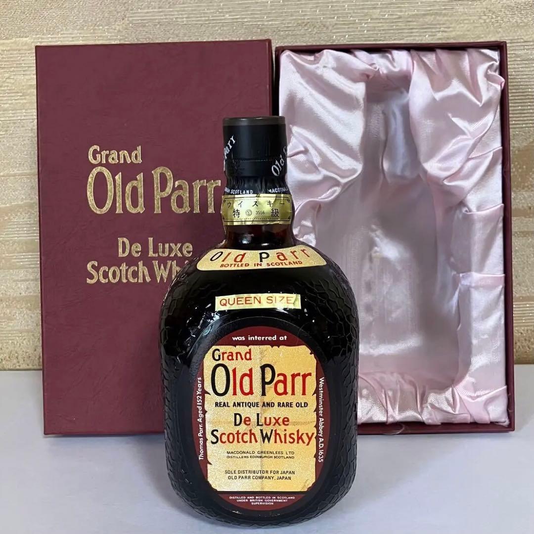 グランド オールドパー デラックス　クイーンサイズ　ウイスキー　未開栓　箱付き