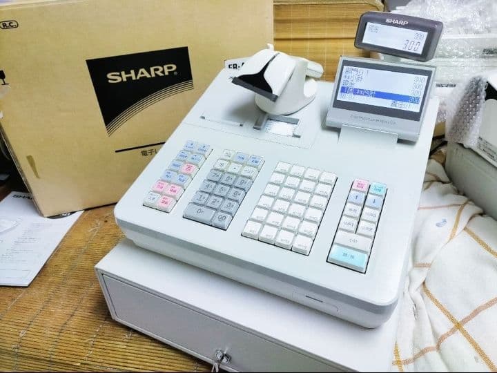シャープ最上位レジスターER-A411　純正品　660066