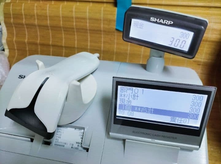 シャープ最上位レジスターER-A411　純正品　660066