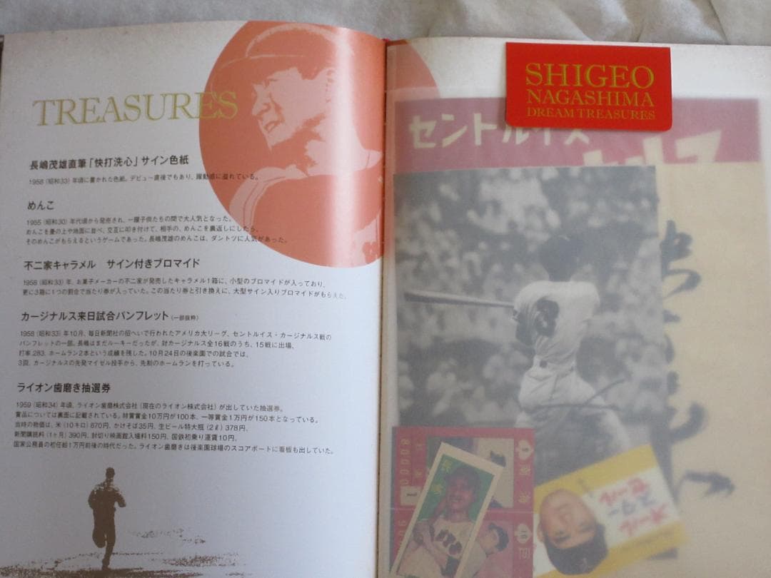 長嶋茂雄　ドリーム・トレジャーズ・ブック　監修：長嶋茂雄　産経新聞出版