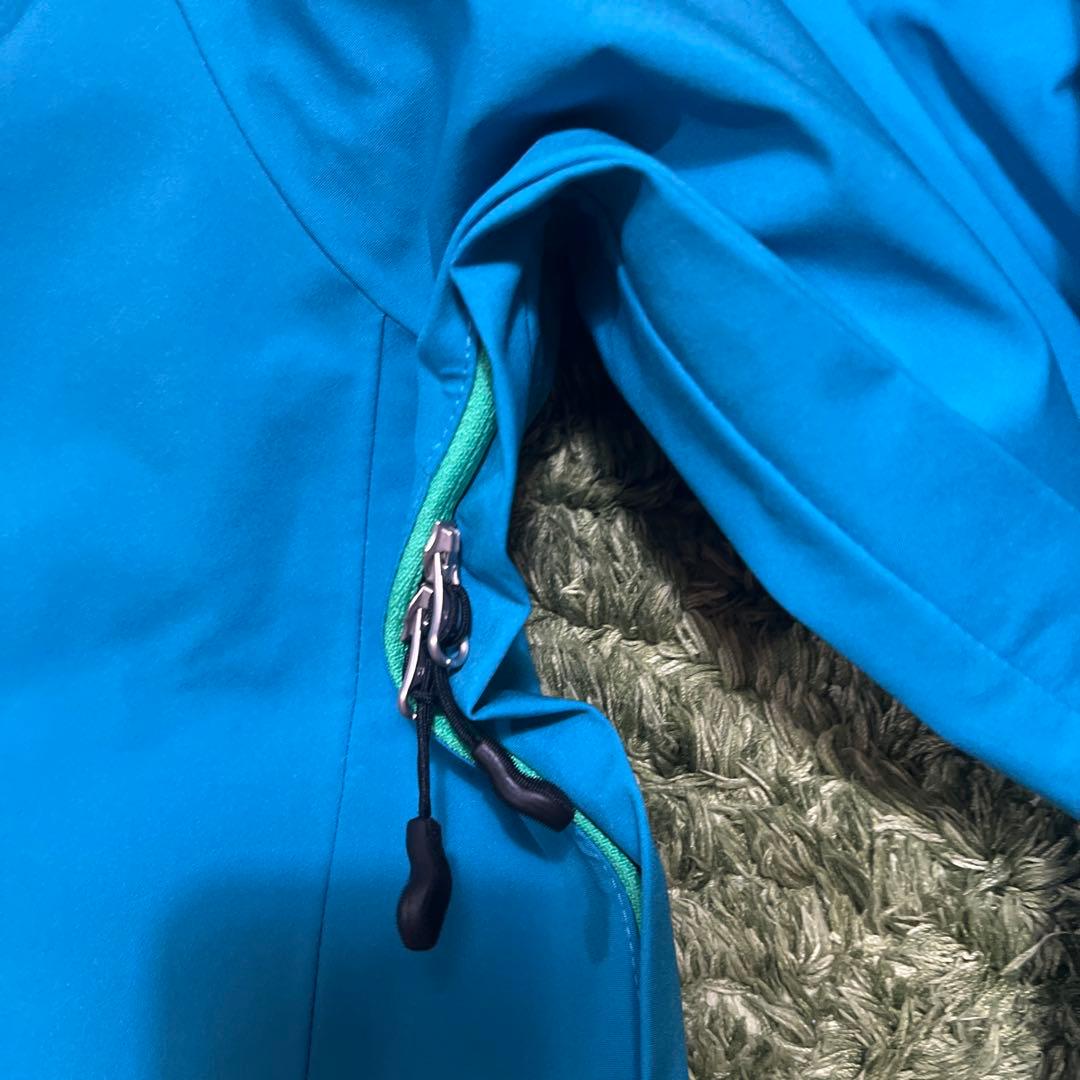 新品Lサイズ　高機能ラウドマウスゴルフメンズダントツ撥水レインウェア　ブルー