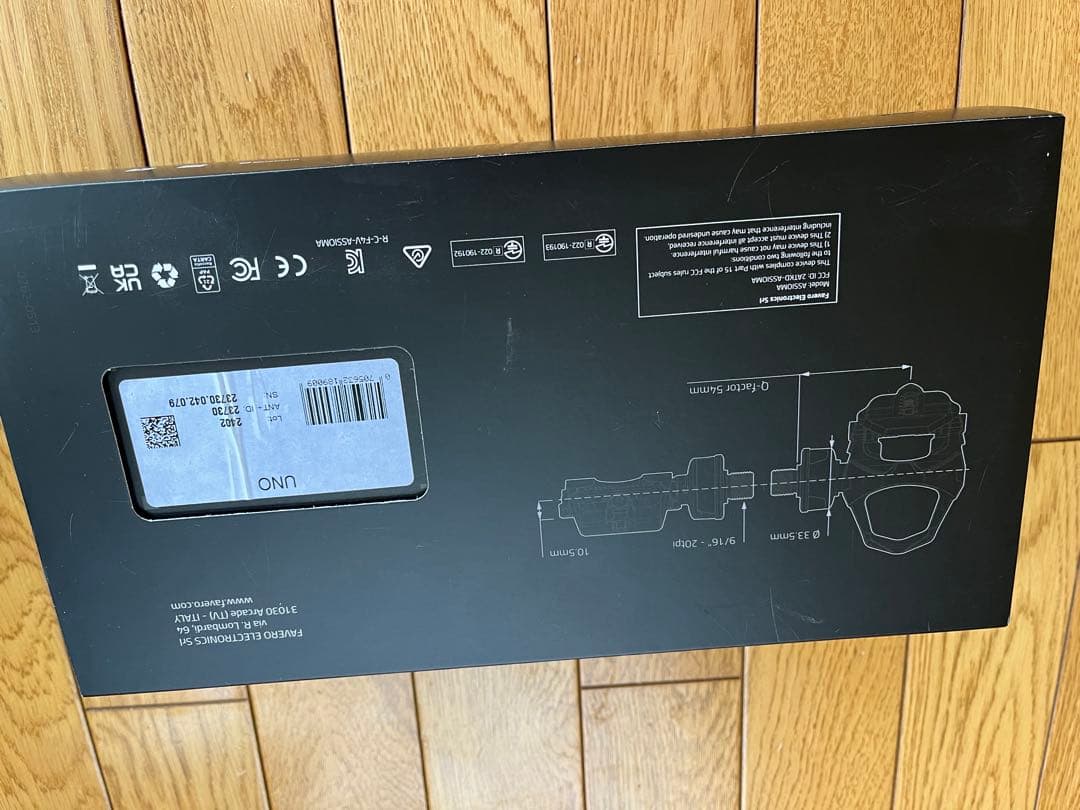 Favero Assioma UNO パワーメーターペダル（LOOK Keo）