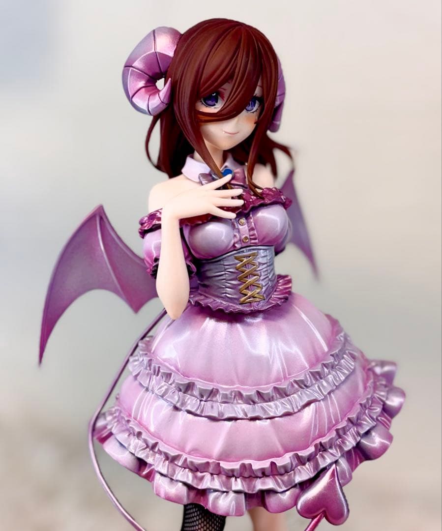 五等分の花嫁　中野三玖　フィギュア　リペイント　小悪魔ver