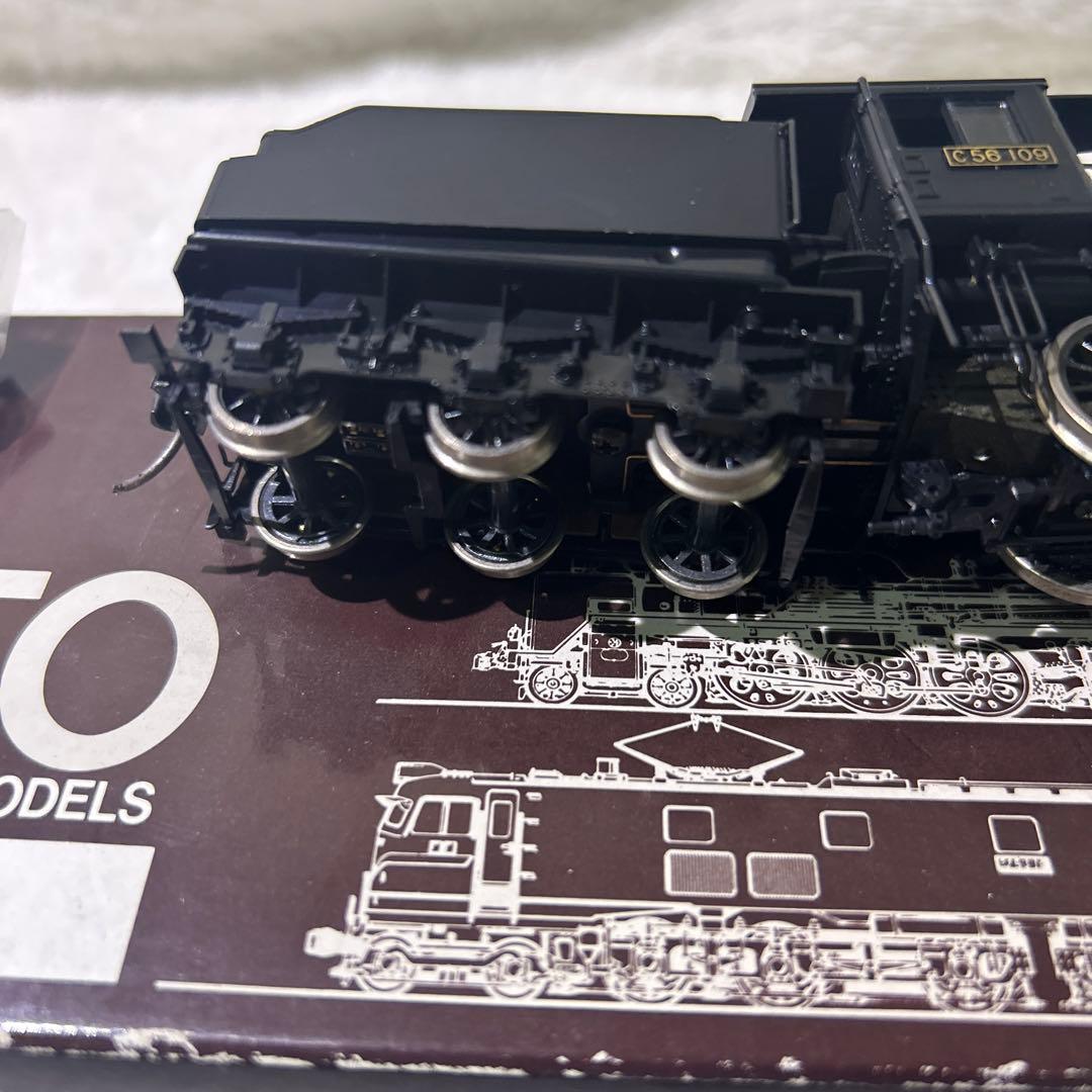 KATO　C56　1-201 蒸気機関車　HOゲージ　パーツ取付済 鉄道模型