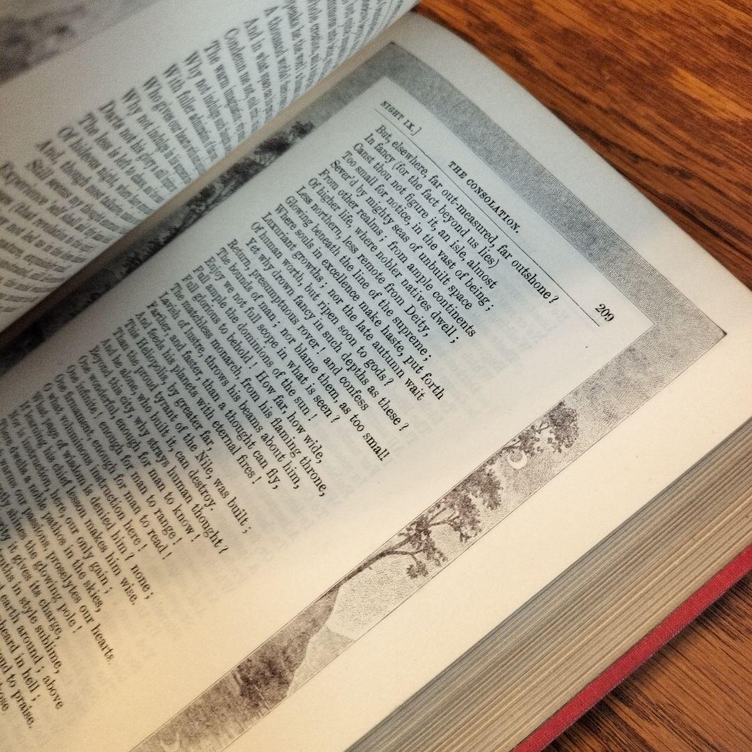 アート・デザイン・音楽 THE POETICAL WORKS OF EDWARD YOUNG.