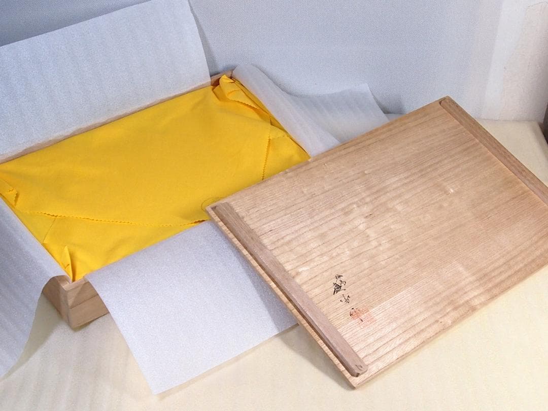 【高級・未使用】輪島塗 わじま慶塚 螺鈿/宝尽くし蒔絵 置物台 香炉台/飾り台