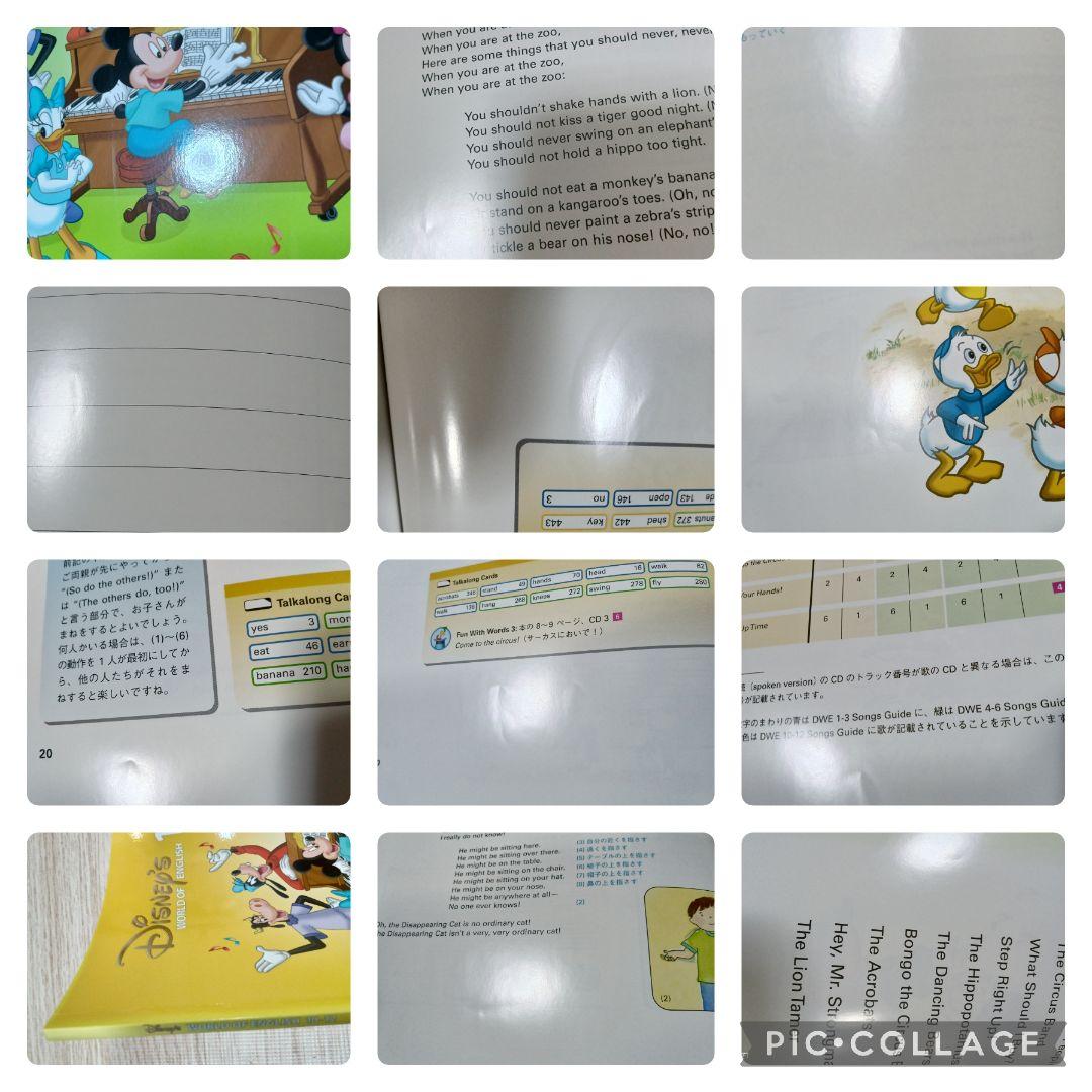 65‐⑱DWE ディズニー英語システム シングアロングCD＆Book