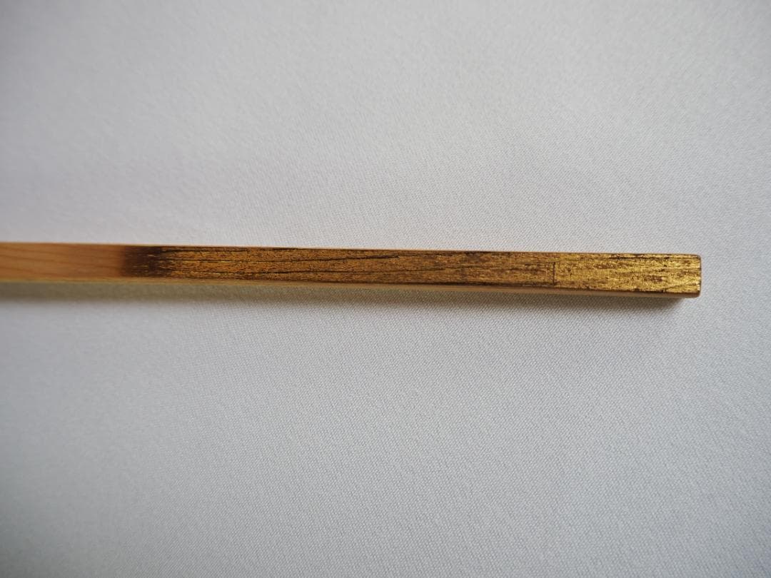 裏千家14世淡々斎宗室御書付『金閣寺古材茶杓』銘：竹窠（共箱）岩木秀斎造