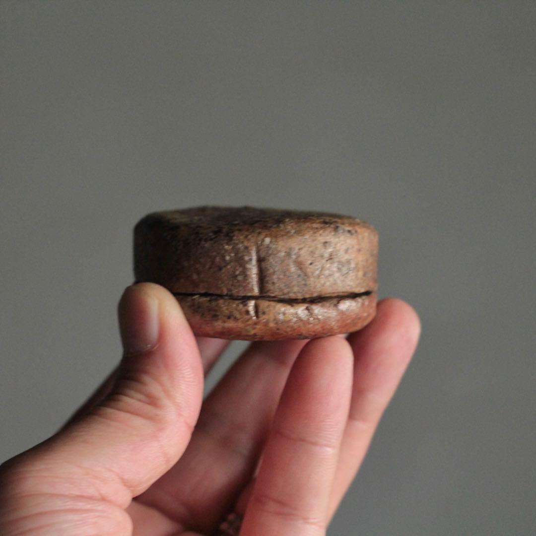 信楽 黴餅 香合 茶道具 古美術 古道具 アンティーク