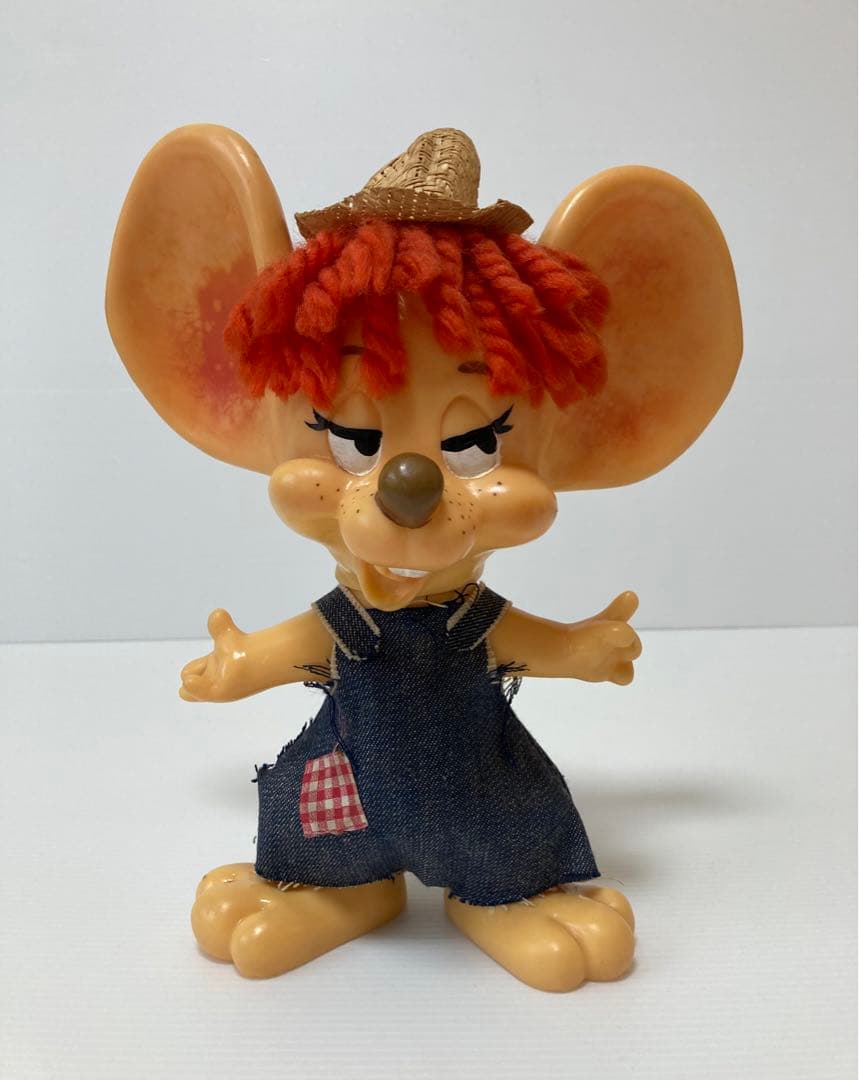フロリダマウス ソフビ ビンテージ トッポジージョ 貯金箱 70s 昭和レトロ