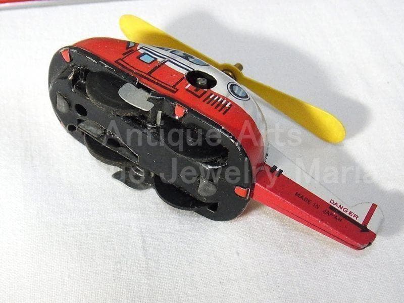 ブリキの飛行機が走る ドリームランド エアポート １９６０年代　日本製　箱付き