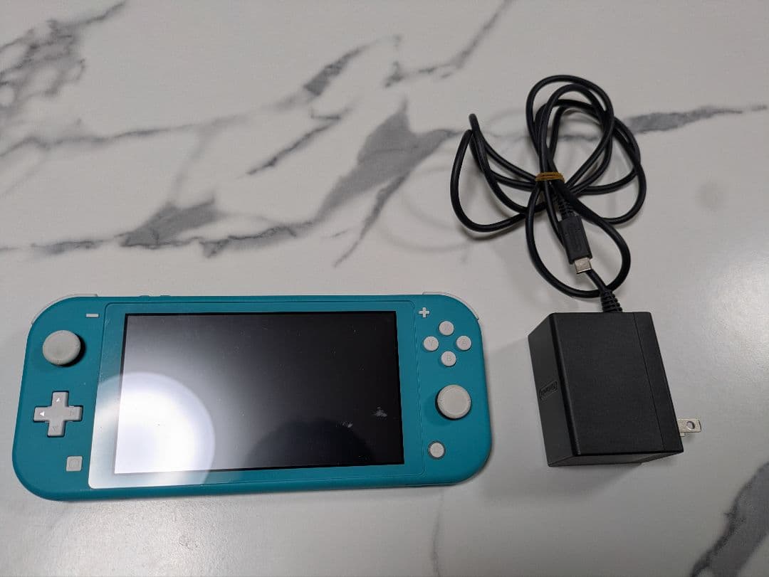 Nintendo Switch Lite ターコイズ 充電器付き