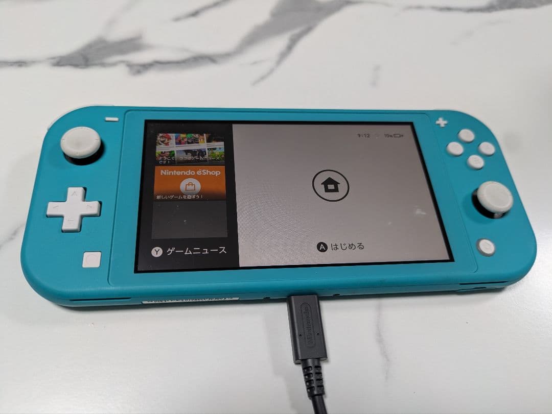 Nintendo Switch Lite ターコイズ 充電器付き