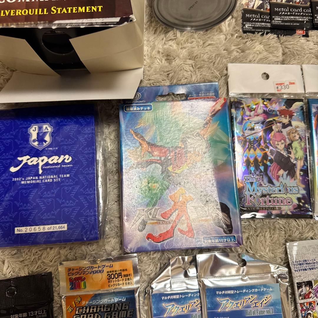 トレーディングカードセット 未開封多数まとめ売り【4002