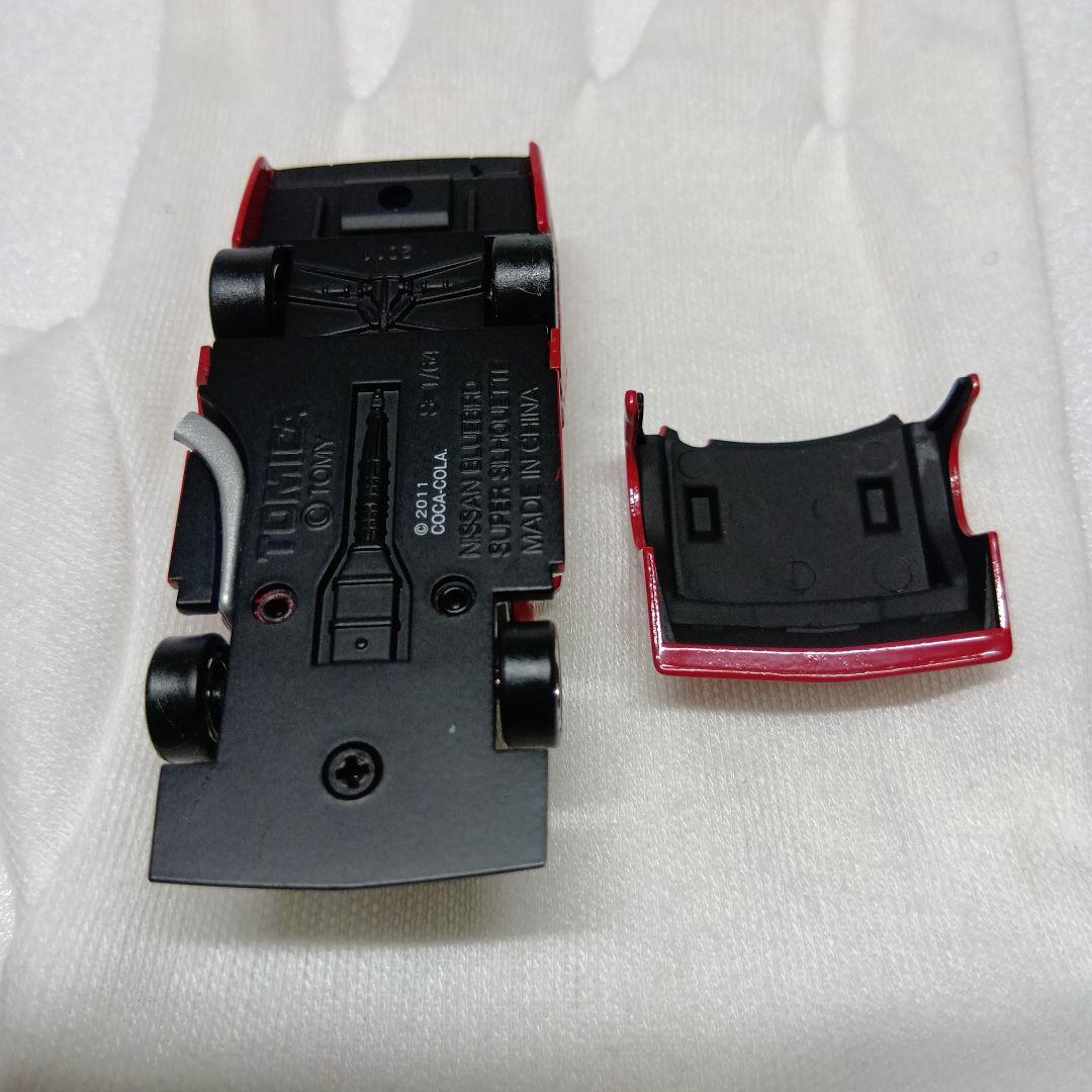 トミーテック コカ・コーラ ブルーバード スーパーシルエット ミニカー 1/64