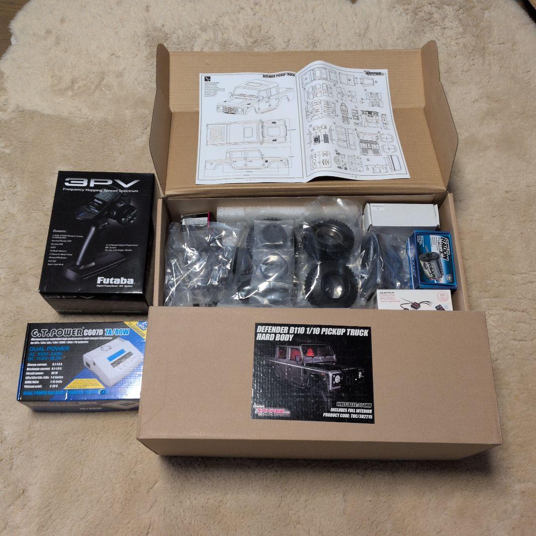 値下げ【新品】Defender D110 1/10 、充電器、送信機セット