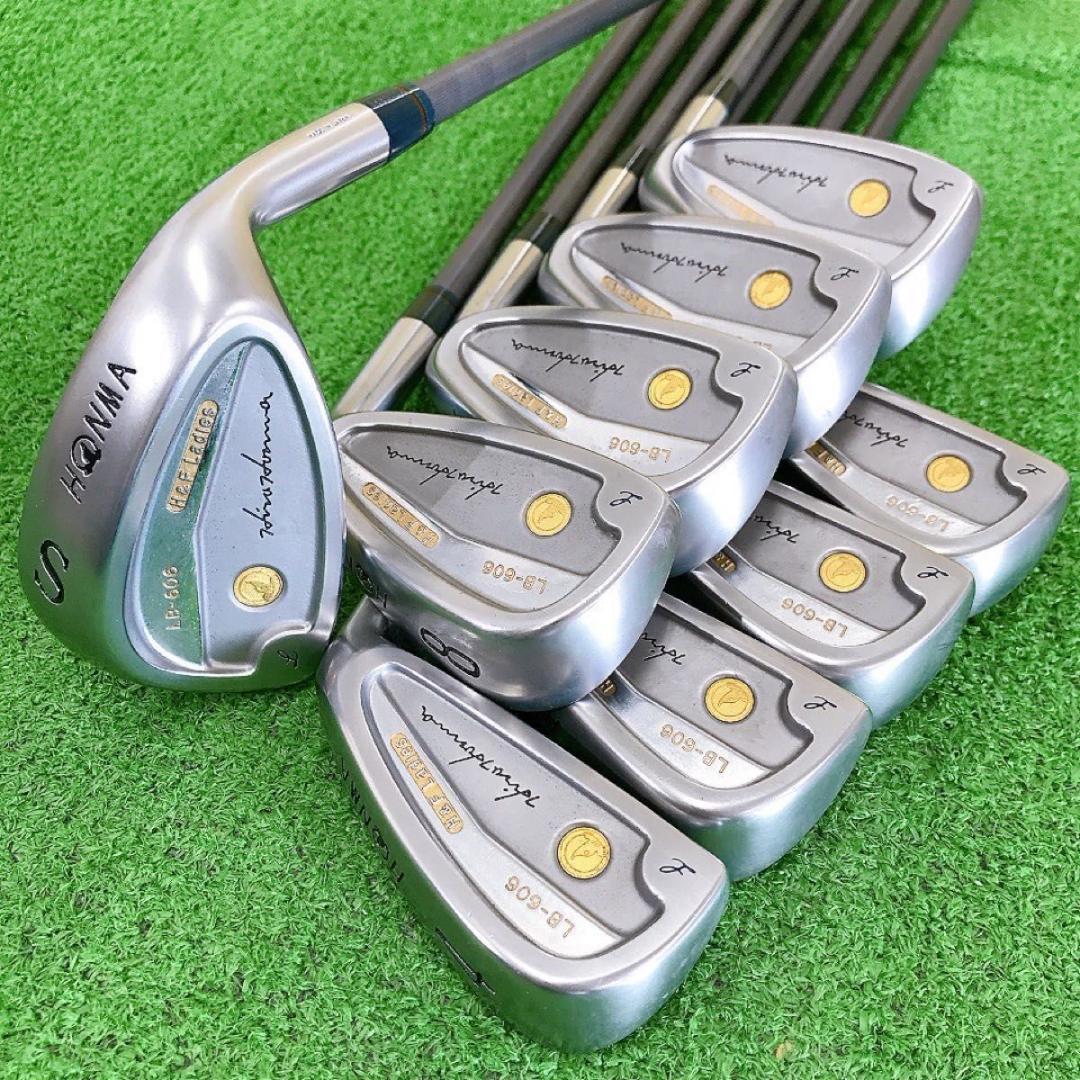 ツ16★ホンマ LB-606 9本レディースアイアンセット L 女性用HONMA