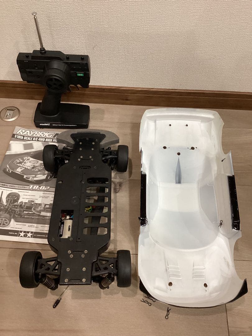 タミヤ　NSX TB-02シャーシ 1/10 RAYBRIG ラジコン