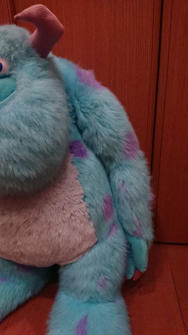 レア 廃盤 TOMY モンスターズ・インク サリー ぬいぐるみ 特大 PIXAR