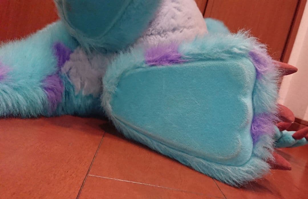 レア 廃盤 TOMY モンスターズ・インク サリー ぬいぐるみ 特大 PIXAR