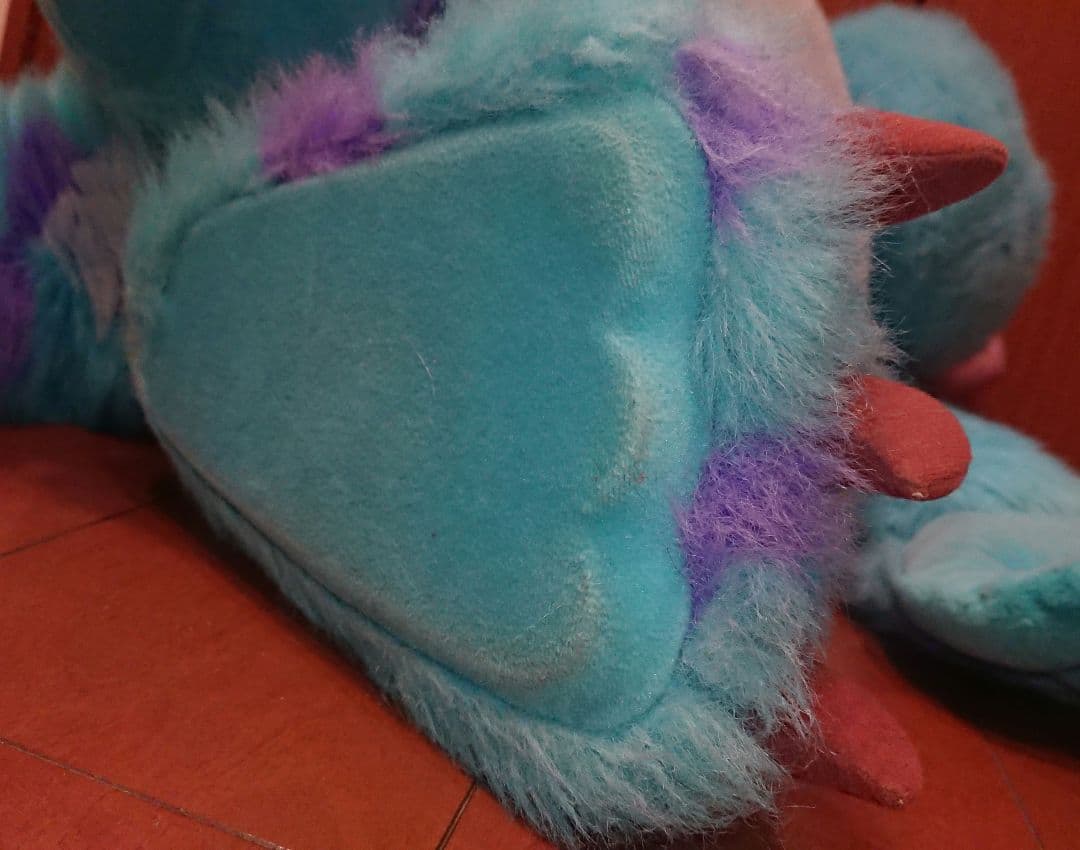 レア 廃盤 TOMY モンスターズ・インク サリー ぬいぐるみ 特大 PIXAR